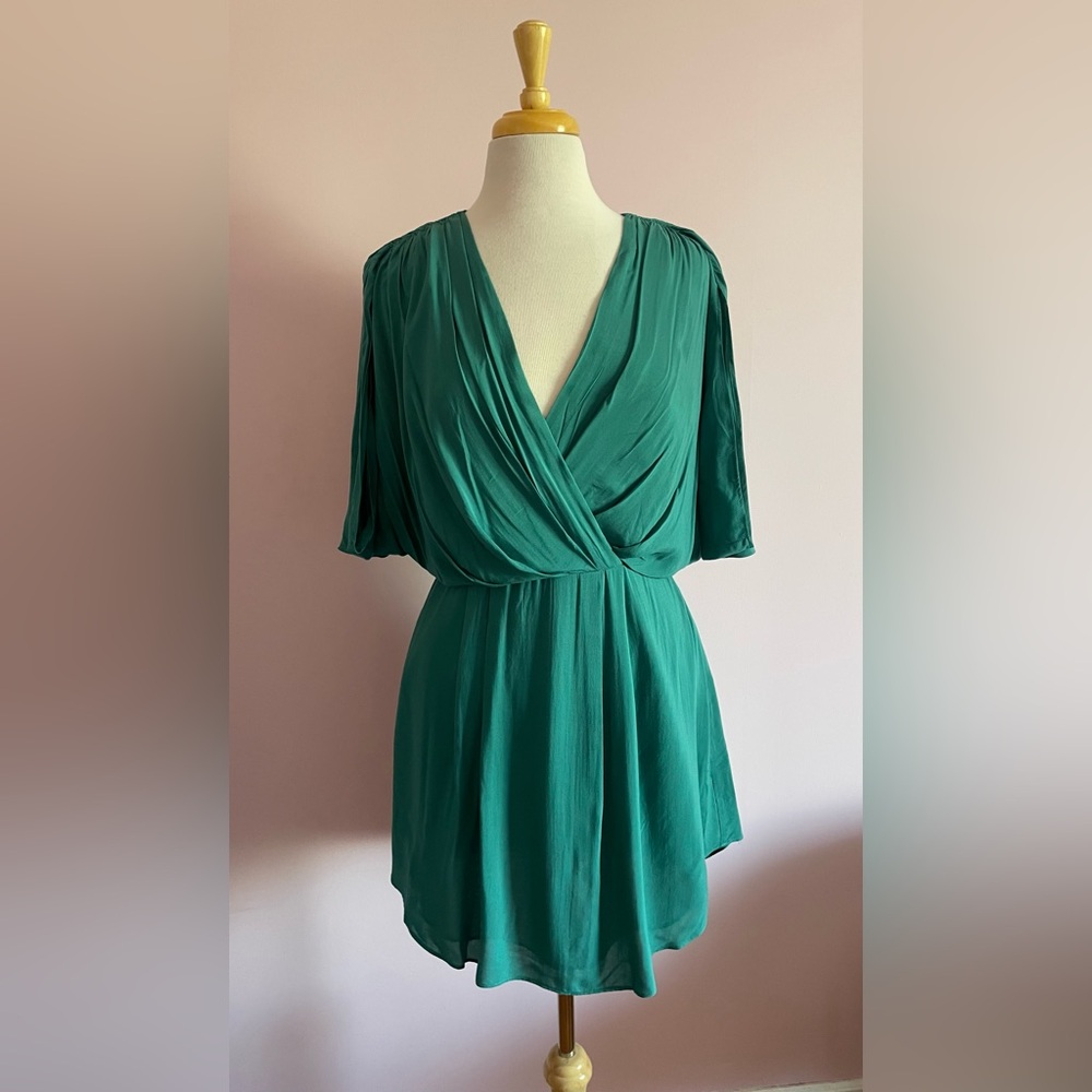BCBGeneration Teal Dress